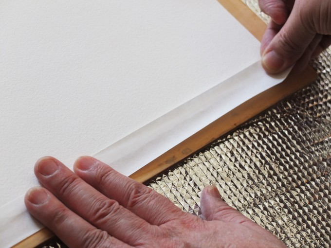 水張りの仕方 Baian S Sketch Book 水張りの仕方 Baian S Sketch Book